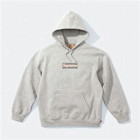 supreme burberry 1997|Supreme's Burberry collab features hoodies, coats, .